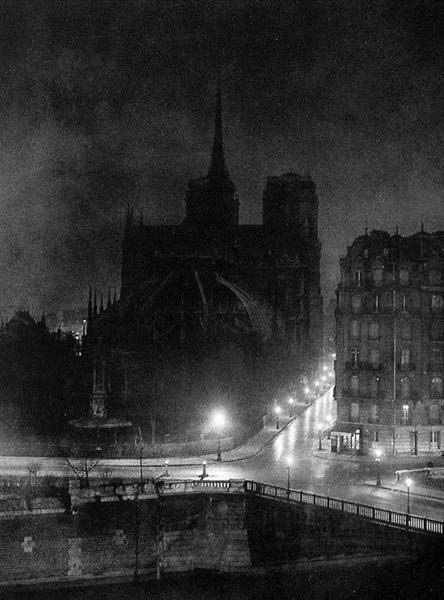 Notre Dame De Paris, 1933 - Брассай