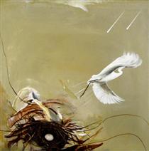 Untitled (Bird) - Brett Whiteley