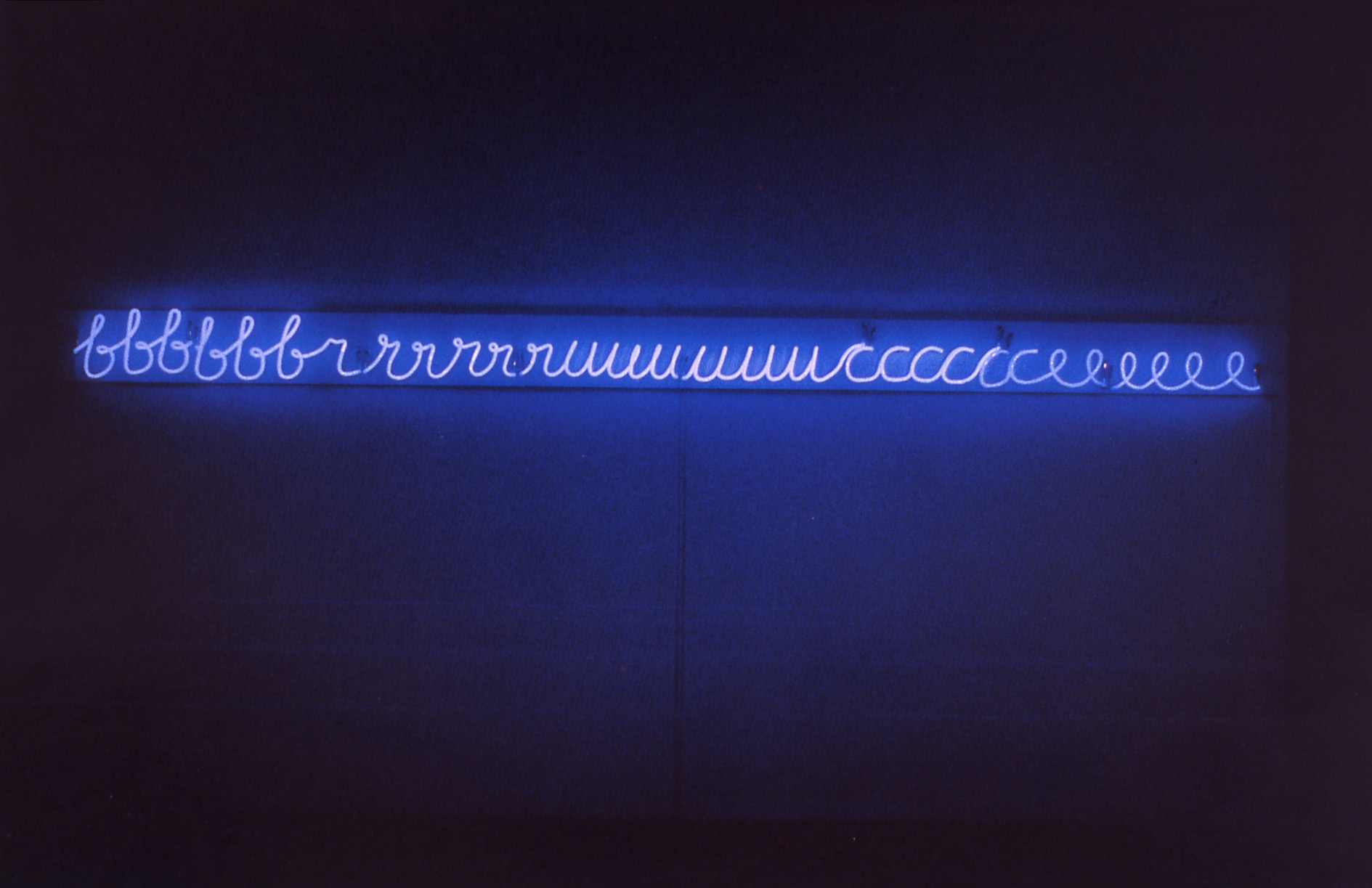 Image result for bruce nauman My Name As Though It Were Written on the Surface of Moon images