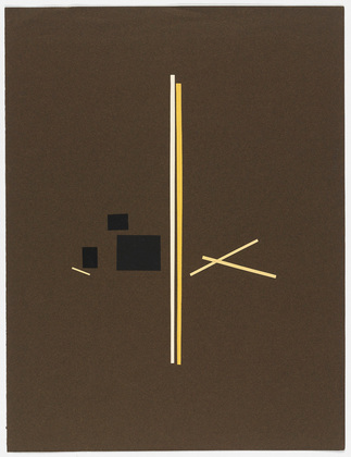 Untitled (Graphic Composition), 1951 - Бруно Мунари