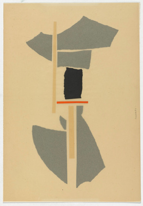 Untitled (Graphic Composition), 1951 - Бруно Мунарі
