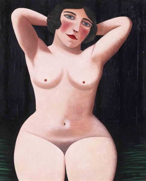 The nude with raised arms - Camille Bombois