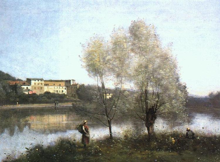 Ville d'Avray, 1867 - 1870 - Jean-Baptiste Camille Corot