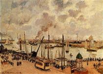 The Port of Le Havre - Камиль Писсарро