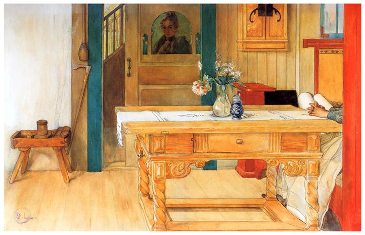 Sunday Rest, 1900 - Carl Larsson