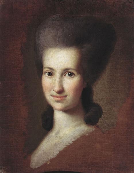 Portrait of a Woman - Карл Людвиг Христинек