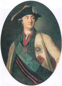 Portrait of Alexei Orlov - Carl-Ludwig Johann Christineck