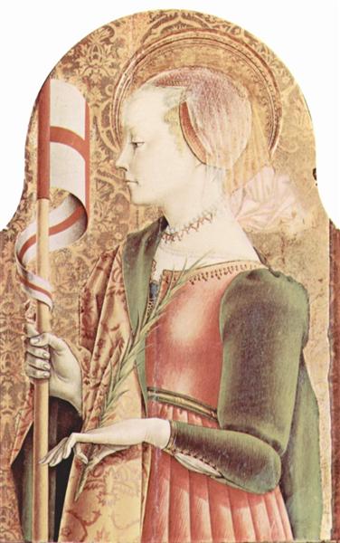 Saint Ursula, 1473 - Carlo Crivelli