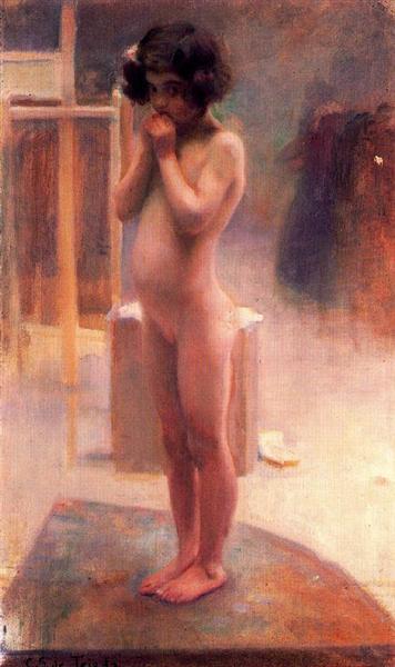 Nude girl - Carlos Saenz de Tejada