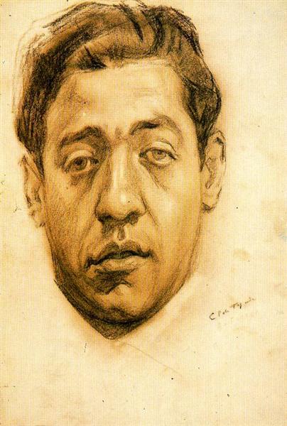 Portrait of Eduardo Santonja Rosales - Carlos Saenz de Tejada