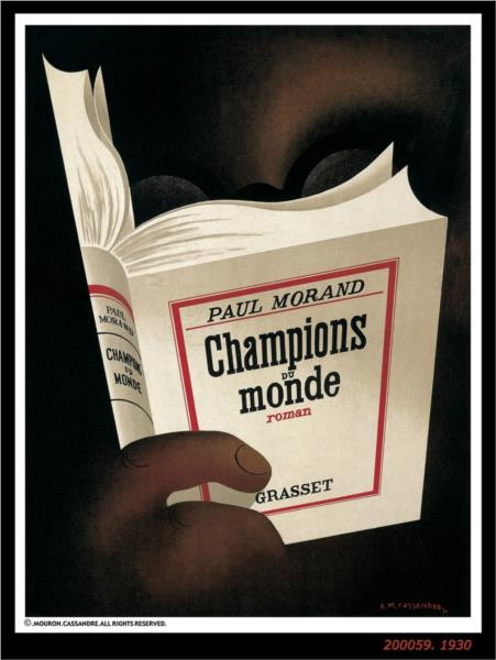 Champion Du Monde, 1930 - Cassandre
