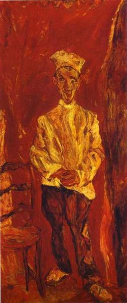 Little Pastry Cook, c.1921 - Chaim Soutine