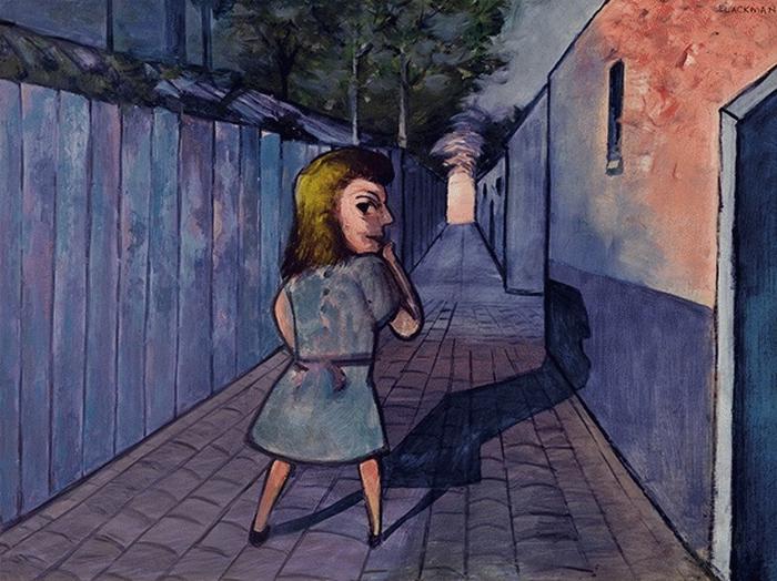 Schoolgirl in a Lane, 1953 - Charles Blackman