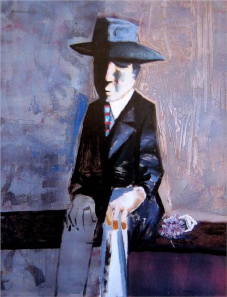 The Suitor, 1958 - Charles Blackman