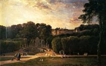 The Park at St. Cloud - Charles-François Daubigny