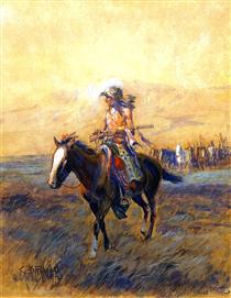 Cavalry Mounts for the Brave - Charles Marion Russell