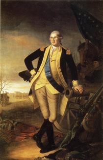 Washington After the Battle of Princeton, New Jersey - Charles Willson Peale