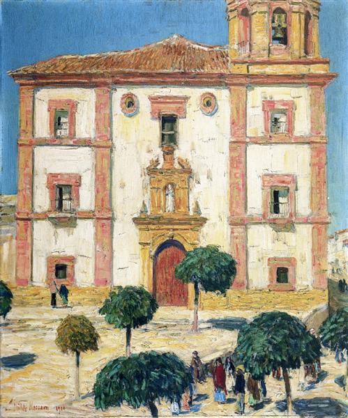 Cathedral at Ronda, 1910 - Childe Hassam