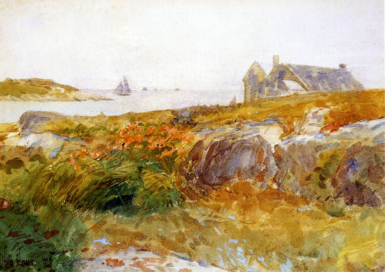 Isle Of Shoals 1890 1894 Childe Hassam WikiArt Org   Isle Of Shoals 1894 