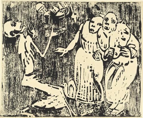 Death as a Juggler (Revolution), 1919 - Christian Rohlfs