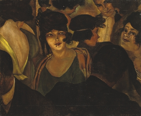 Café d'Italia, 1921 - Кристиан Шад