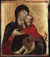 Богородица и младенец - Чимабуэ