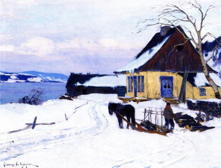 The Farm on the HIll, 1913 - Clarence Gagnon