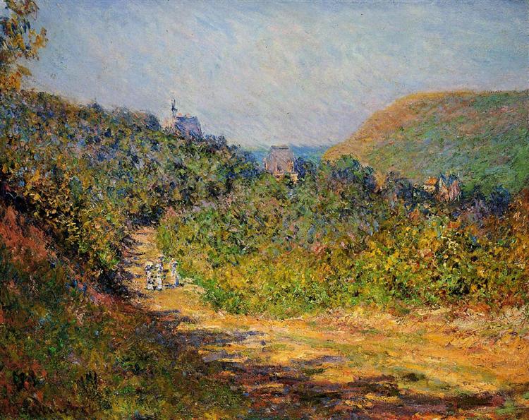 At Les Petit-Dalles, 1884 - Claude Monet