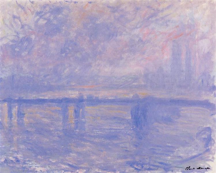 Charing Cross Bridge 09, 1899 - 1901 - Claude Monet