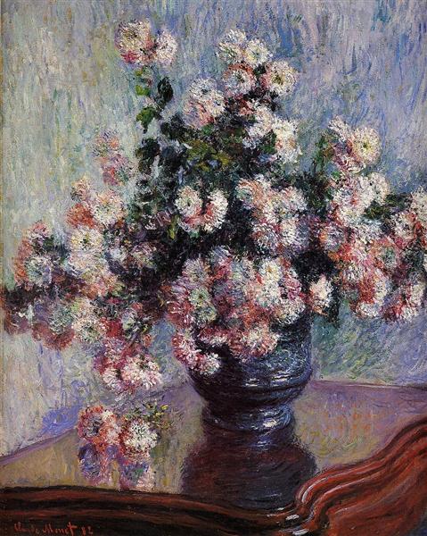 Chrysanthemums, 1880 - 1881 - Claude Monet