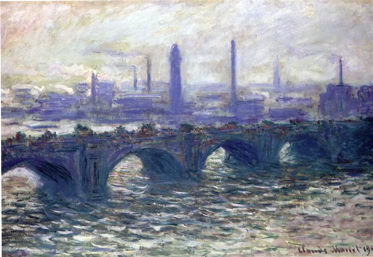 Waterloo Bridge, 1901 - Claude Monet