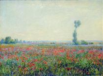 Champ de coquelicots - Claude Monet