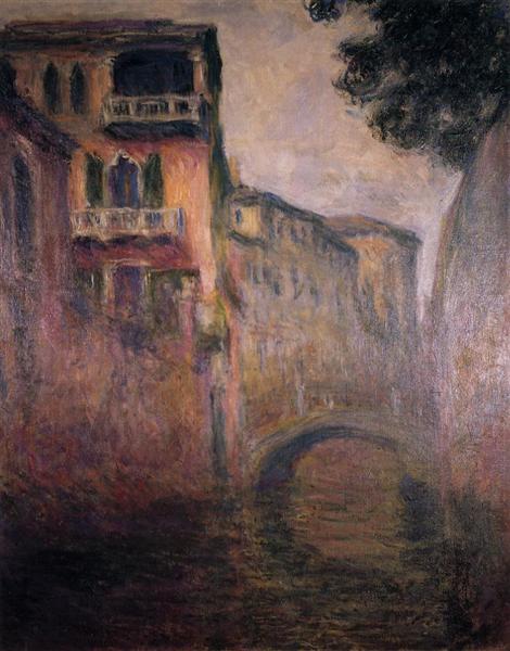 Rio della Salute 02, 1908 - 莫內