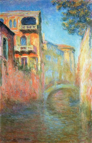 Rio della Salute, 1908 - Claude Monet