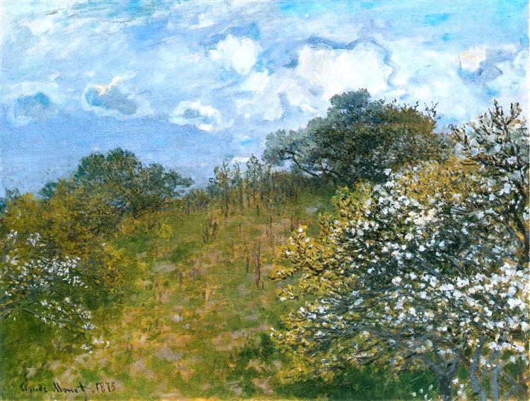 Springtime, 1873 - 莫內