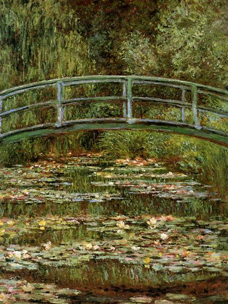 Le Bassin aux nymphéas, harmonie verte, 1899 - Claude Monet
