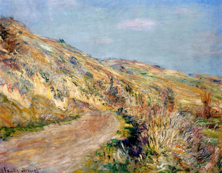 The Road to Giverny, 1885 - Claude Monet