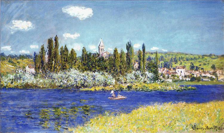 Ветёй, 1880 - Клод Моне