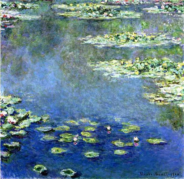 Водяные лилии, 1906 - 1907 - Клод Моне