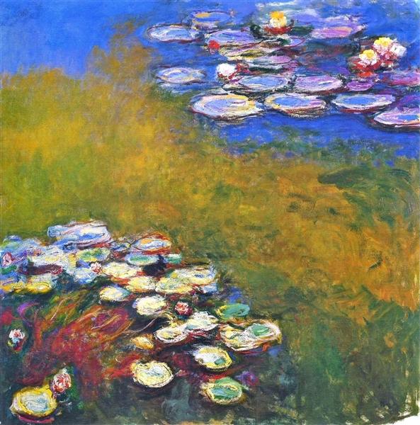 Водяные лилии, 1914 - 1917 - Клод Моне