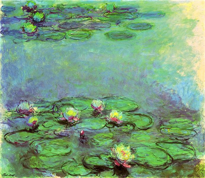 Water Lilies, 1914 - 1917 - 莫內