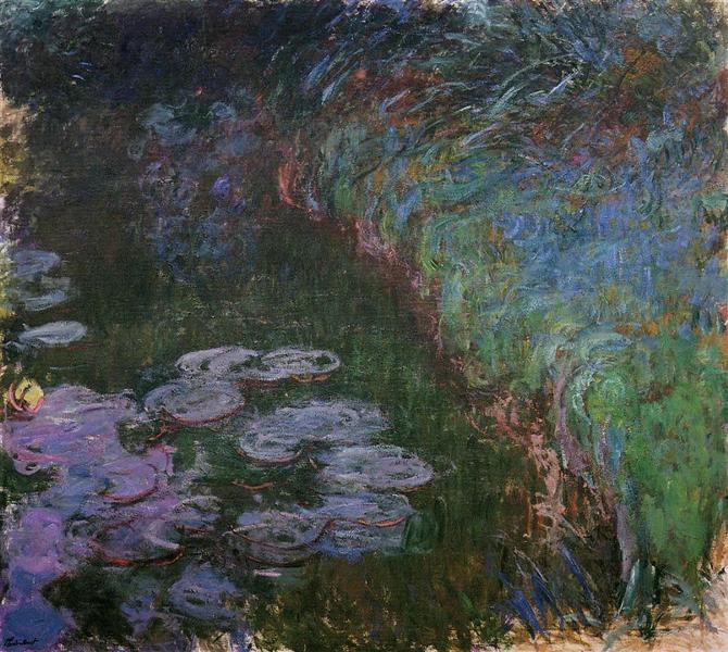Водяные лилии, 1914 - 1917 - Клод Моне