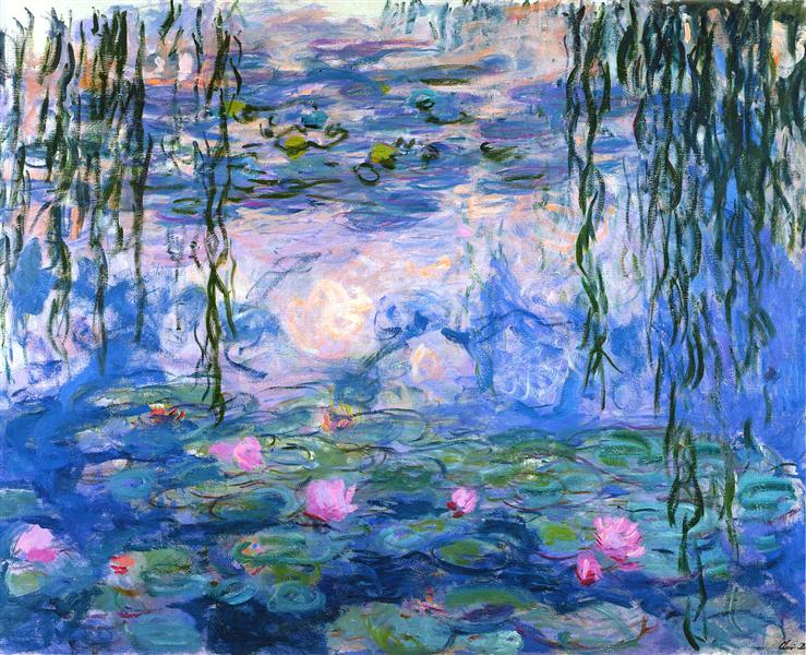 Water Lilies, 1916 - 1919 - Claude Monet - WikiArt.org