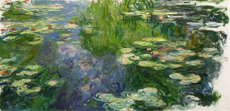 Water Lilies, 1917 - 1919 - Клод Моне