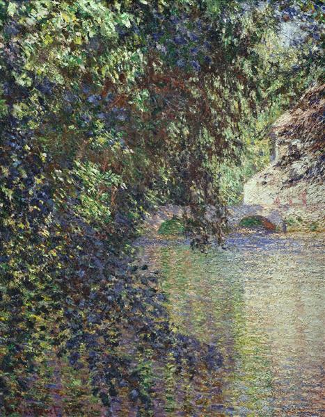 Watermill at Limetz, 1888 - Claude Monet