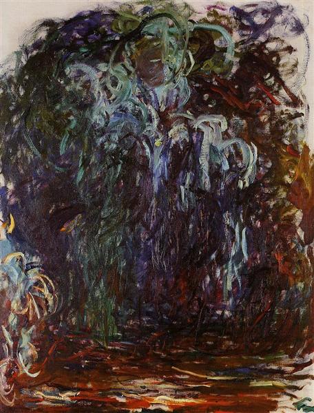 Плакучая ива, 1921 - 1922 - Клод Моне