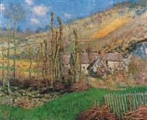 Paysage d'hiver au val de Falaise - Claude Monet