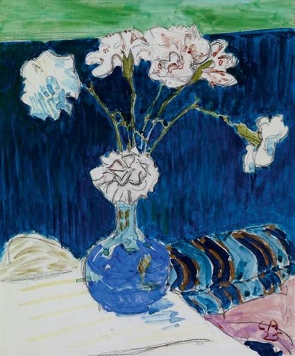 Still Life with Carnations, 1925 - Куно Амье