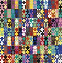 238 combinazioni cromatiche con 16 colori moltiplicati fra loro - Dadamaino
