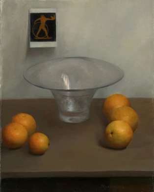 Oranges and Glass Bowl - Dana Levin